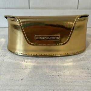 Tory Burch Sunglasses Case Gold